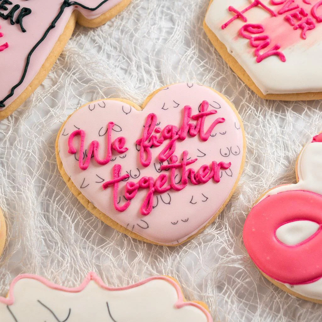 Breast Cancer Awareness Cookies, Assorted - Image 3