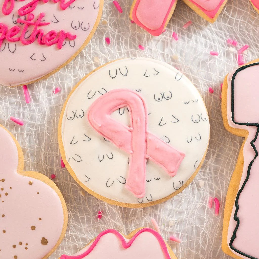 Breast Cancer Awareness Cookies, Assorted - Image 4