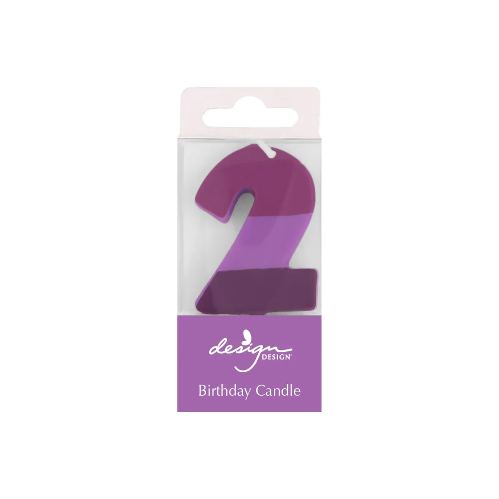 Color Block Number Candles - Image 3