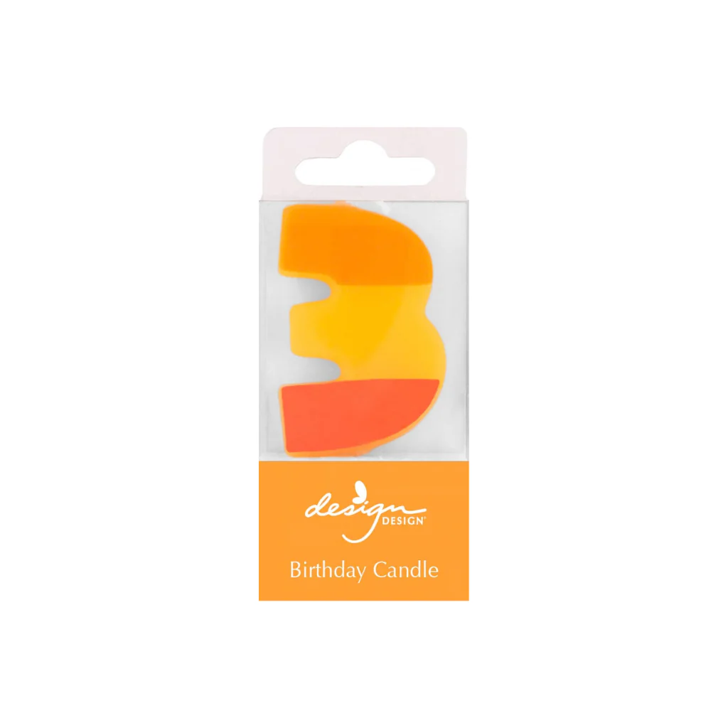 Color Block Number Candles - Image 4