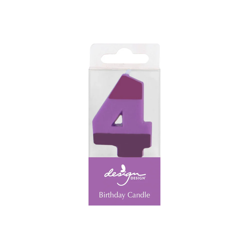 Color Block Number Candles - Image 5