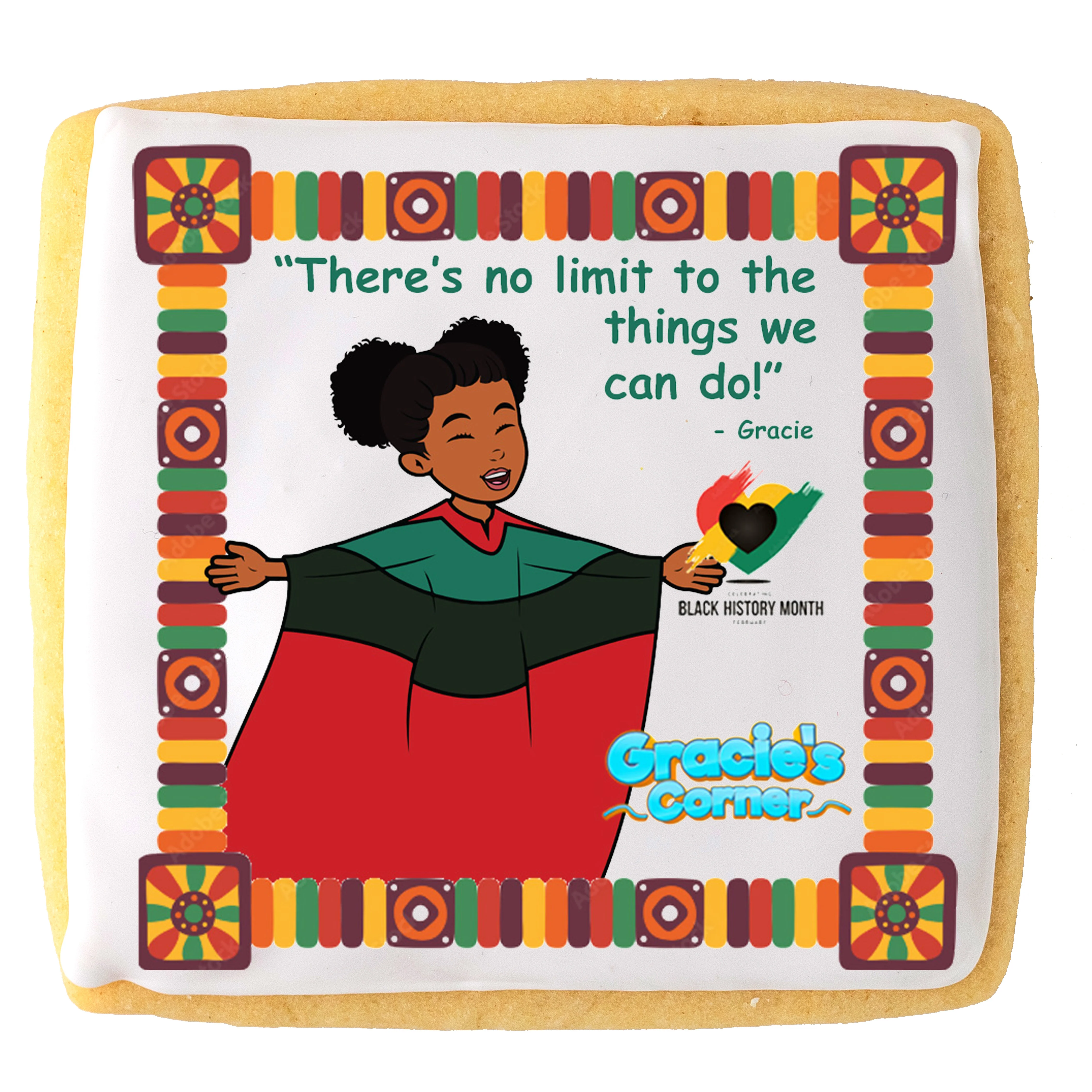 Gracie's Corner Black History Month Cookies, Assorted - Image 2
