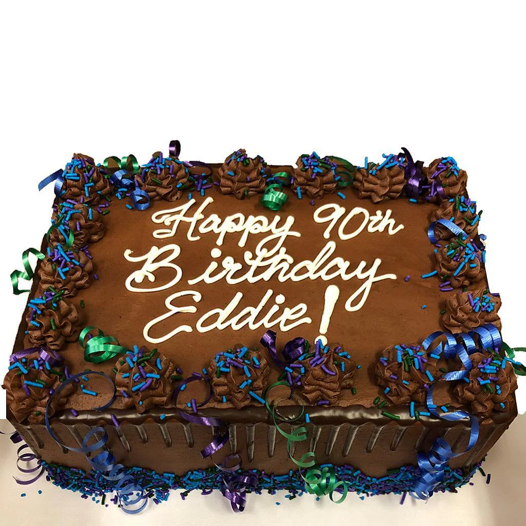 Jennifer's Birthday Cake, sheet cake - Image 2