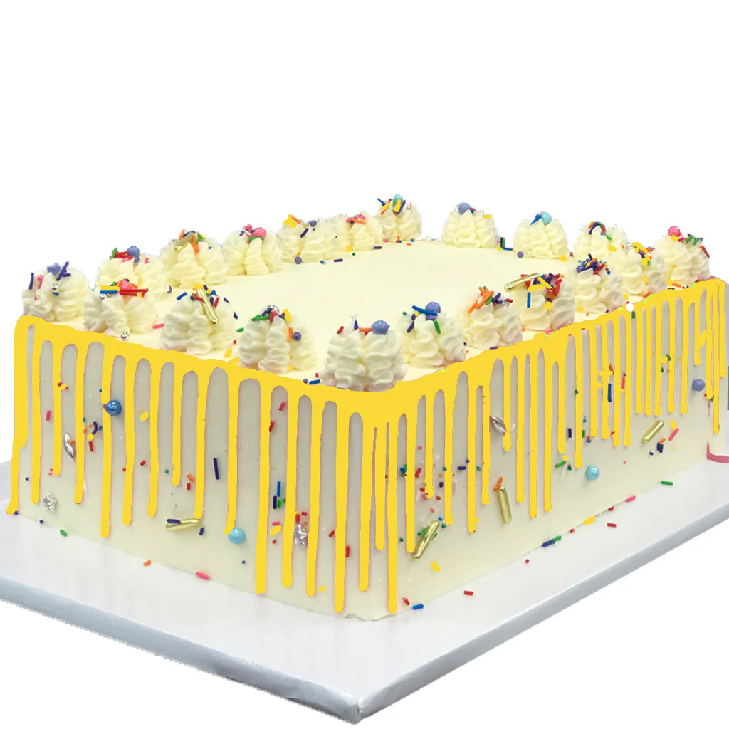 Luscious Lemon Cake, sheet cake - Image 3