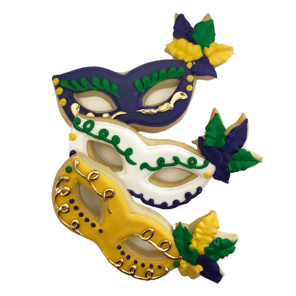Mardi Gras Butter Cookies, Assorted - Image 3
