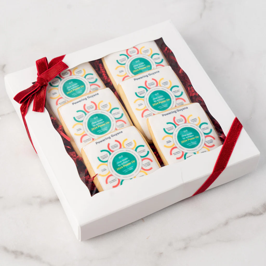 Photo & Logo Cookie Gift Box, 6-pack - Image 3