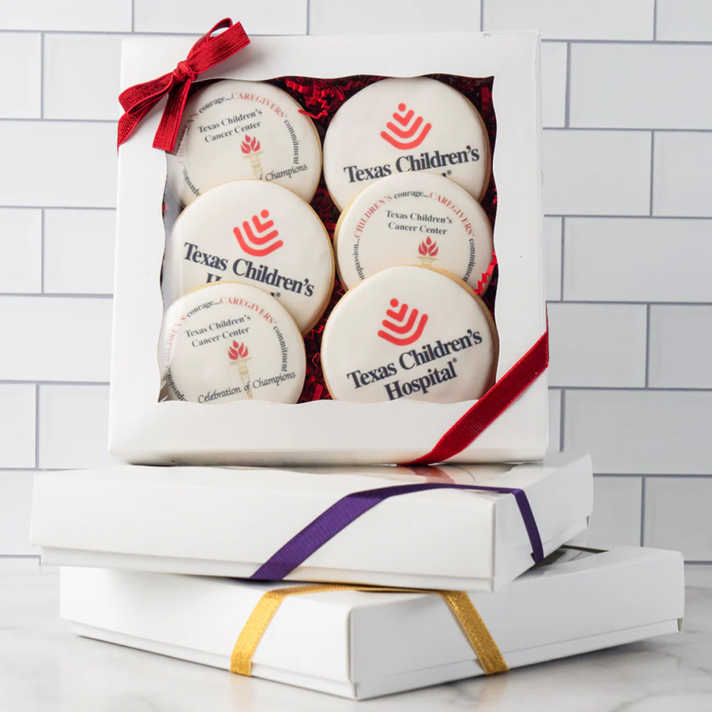 Photo & Logo Cookie Gift Box, 6-pack - Image 4