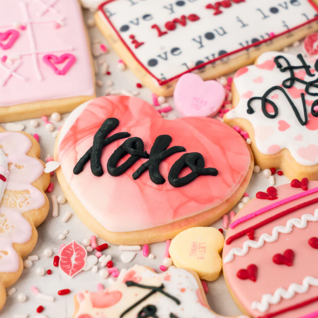 Valentine Butter Cookies, Assorted - Image 2